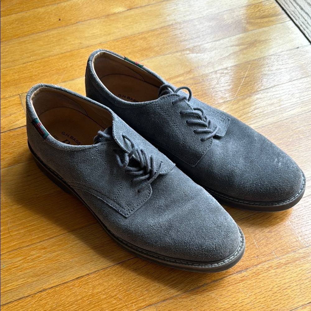 Bass & Co. Gray Suede Men's Dress Shoes